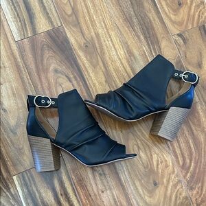 Maurice’s fake leather heels